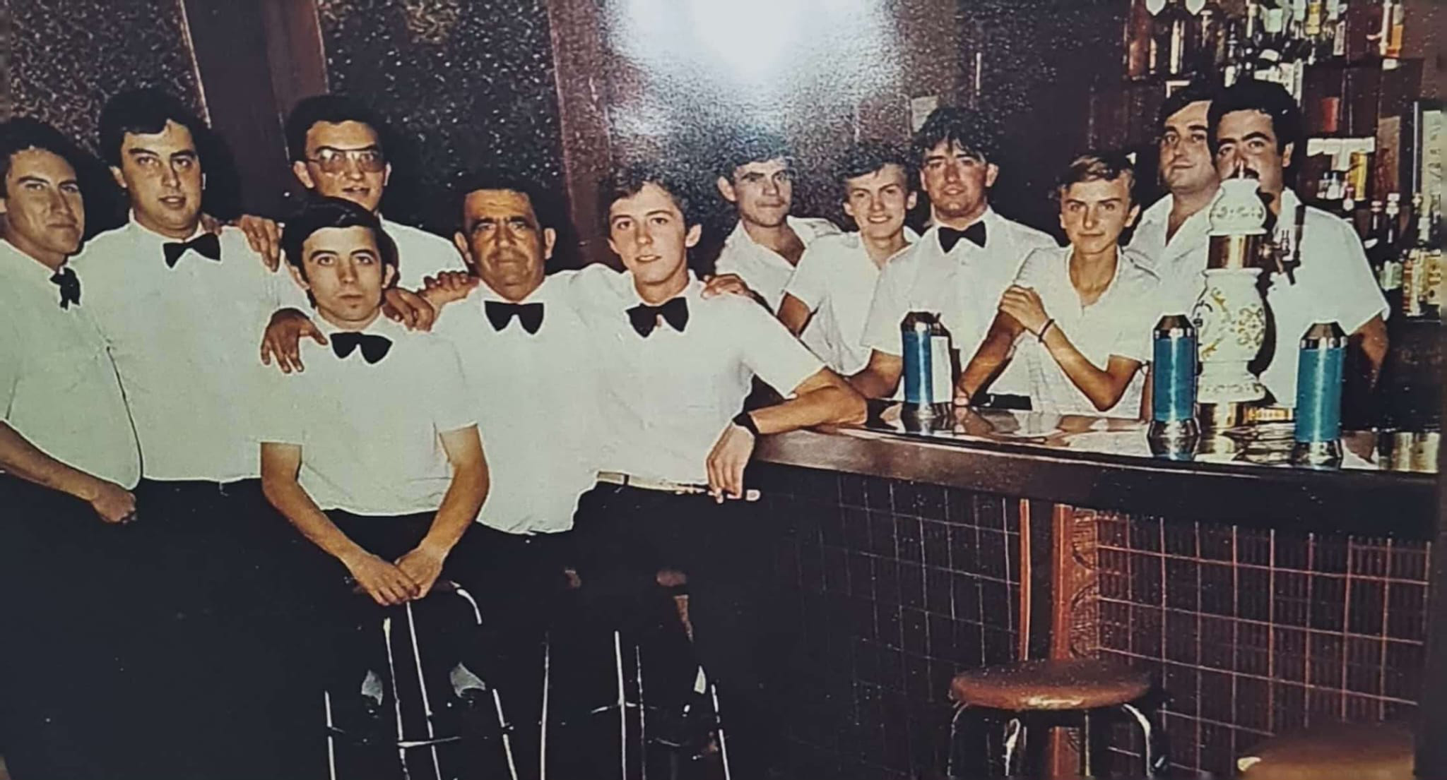 Trabajadores del bar patín